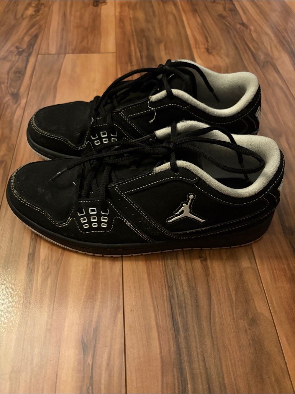 Nike Black and White Low-Top Sneakers